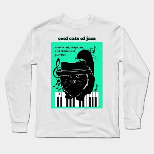 Cool Cats of Jazz Long Sleeve T-Shirt